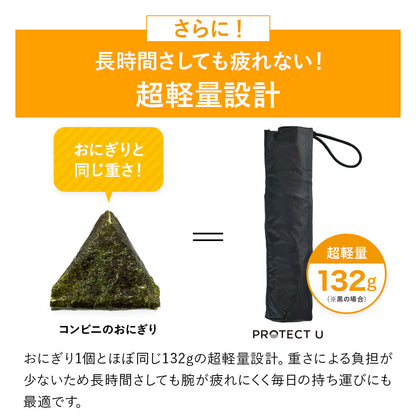 PROTECT U 折りたたみ日傘＜ベーシックモデル＞親骨50cm